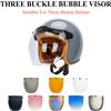 NONE Visiera per casco aperto Caschi da moto Visiera a bolle Visiera per moto ribaltabile Lente Capacete Visera Cosco Accessori moto