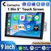 Camecho 1Din Autoradio Universale 9 "Touch Screen Autoradio Wireless Android Auto Carplay Bluetooth Ricevitore Radio FM Mirrrorlink