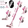 homeika Aspirapolvere senza fili Homeika, potente display a LED per aspirapolvere con aspirazione da 23KPa 48 minuti, bastone leggero per pavimenti duri/moquette/peli di animali domestici