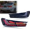xunder Luci posteriori a LED GTS per BMW Serie 3 G20 G80 M3 Berlina 2019-2024 Segnale sequenziale Animazione dinamica Gruppo lampade posteriori