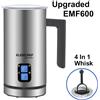 Biolomix Montalatte e scaldalatte automatico BioloMix - Montalatte da caffè 4 in 1 per schiuma calda/fredda, latte e cappuccino