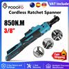 NONE Podofo Chiave a cricchetto elettrica 3/8 '' 850N.M Driver a batteria Estesa Ricaricabile Vite Utensili elettrici per Makita 18V Batteria LED