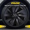LARATH Copricerchi da 19 pollici, 4 pezzi, per Tesla Model Y Juniper 2025-2026, copertura ruota, ricambio per prestazioni, coprimozzo ruota, accessori per copertura completa