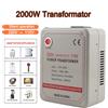 NONE Convertitore trasformatore da 220 V-250 V a 100 V-120 V 500 W/1000 W/2000 W Adattatore di trasformazione step down di tensione step up di potenza