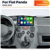 STRONGNAVI Autoradio wireless Carplay per Fiat Panda 2003 2004 2005 2006 - 2012 Navigazione GPS Autoradio Android Auto Lettore multimediale FM