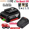 powtree Per BOSCH 18V 8.0Ah Batteria agli ioni di litio GBA 18V 8000mAh Professionale GBA GSR GSB BAT618 BAT609 BAT619 BAT620 Batteria per utensili elettrici