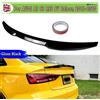 NONE Tronco Spoiler Per Audi A3 S3 RS3 8V Saloon Sline 2013-2020 Gloss Nero M4 Stile Posteriore Boot Spoiler Labbro Accessori Auto Decorazione