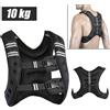 NONE Gilet pesi 10 kg gilet da corsa peso uomo/donna, allenamento con pesi gilet da allenamento per fitness, allenamento per la forza, corsa