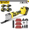 MELLWIN Strumento multifunzione oscillante senza spazzole 6 + 3 marce Sega elettrica Trimmer Pala Utensile da taglio per Makita 18V Batteria Pin