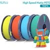 SUNLU Filamento per stampante 3D PETG opaco ad alta velocità 4KG 1KG/rotolo Toleranze 175MM +/- 0,02MM Filamento 600 mm/s Stampa EU / US /RU