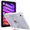 NONE Per iPad A17 Pro 2024 Custodia da 8,3 pollici con supporto Custodia protettiva trasparente con slot per penna per iPad mini 7th A2993 A2995 A2996