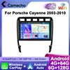 Camecho Autoradio Per Porsche Cayenne 2003-2010 Wireless CarPlay Android Auto Lettore Multimediale 6 + 128G 4G WIFI Mirror Link GPS