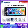 Hikity 2 + 64G Android Autoradio 1Din Lettore MP5 Carplay Android Auto Car Multimediale Intelligente GPS WIFI RDS Bluetooth Car Audio