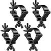 Datewink 2/4 pezzi ganci resistenti luci da palco morsetto ganci appendiabiti 100 kg 48-52mm staffa per par luce supporto illuminazione DJ traliccio