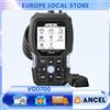 ANCEL VOD700 Scanner OBD2 per tutti i sistemi per lettore di codici per auto Volvo Servizio di ripristino completo Strumento di scansione diagnostica per aggiornamento gratuito a vita
