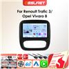 OSSURET Autoradio Android per Renault Trafic 3 2014-2021 per Opel Vivaro B X82 Lettore multimediale per auto 8core Autoradio di Snapdragon 6115