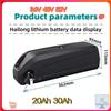 MKEPA 🔋 36V 48V 52V Per Motore Elettrico Mountain Bike Hailong Batteria Con BMS 20Ah 30Ah, per Bafang BBS02 BBS03 BBSHD 750W 1000W Ebike #