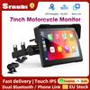 srnubi 5/7 pollici Carplay Moto DVR Navigazione GPS Wireless CarPlay Android Auto Airplay Display Schermo IPX7 Monitor Moto portatile