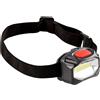 JUJU Lampada frontale a LED ad alta potenza Korpass - 100.000 ore di durata - 3 batterie AAA incluse