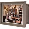 ASLOWSNAIL Kit Book Nook: Negozio del Sarto, Puzzle 3D in Legno Fai-da-Te, Cornice Portafoto per Casa delle Bambole, Modello Ornamentale, Fermalibro, Decorazione per la Casa