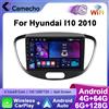 Camecho 6 + 128G Wireless CarPlay Android Auto Autoradio per Hyundai I10 2010 GPS Stereo 4G WIFI Multimedia 2 Din Autoradio Player
