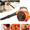LONENESSL Soffiatore per foglie a 2 tempi Ventilatore a benzina portatile Ventilatore portatile da 25,4 CC Serbatoio dell'olio da 0,9 litri Soffiatore per neve a vento per prato da giardino