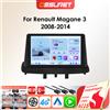 OSSURET Lettore autoradio Android per Renault Megane 3 Fluence 2008-2014 Carplay Auto GPS 2DIN Car Multimedia di Snapdragon 6115