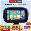 Junsun Autoradio Android Auto Junsun per Fiat 500X 2014 2015 2016 2017 2018 2019 2020, Sistema Multimediale Intelligente con Apple CarPlay Wireless, Schermo Touch IPS, Lettore Video Stereo, Unità di