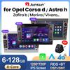 Junsun Autoradio Android Junsun 7" per Opel Astra H G J Zafira B Corsa C D Antara Vectra Vivaro, CarPlay Wireless, Android Auto, Navigazione GPS, Lettore Multimediale, Schermo Touch IPS, WiFi 4G, DSP, RDS,