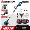 ONEVAN 9 Pollici Brushless Tosaerba Elettrico 36000RPM Cordless Tagliaerba Pieghevole Taglierina Attrezzo Da Giardino Per Makita Batteria Spille