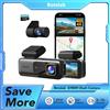 Etoe Botslab G980H 4K+2K Dual Dash Cam con sensori SONY, controllo vocale, ADAS, GPS, WiFi 5,8 GHz, scheda 64 GB, modalità parcheggio 24 ore su 24, 7 giorni su 7