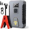 BSMOOM Batteria per auto Avviatore di emergenza Display digitale Caricatore portatile per batteria per auto 26800mAh Accumulatori e caricabatterie di emergenza