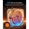 SUNLU Filamento Dry S1 Puls Stampante 3D Filamento Essiccatore Scatola di immagazzinaggio Supporto per schermo LCD Filamento ad asciugatura rapida Filamento 3D Mate