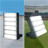 NONE YX-300W/200W ADC12 Proiettore da esterno 180 ° Luce di inondazione impermeabile con riflettore per stadio a LED per illuminazione nelle fabbriche di tunnel