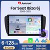 Junsun Autoradio Junsun Wireless CarPlay Android Auto per Seat Ibiza 6j 6p MK4 2008-2017 WiFi Multimedia GPS Navigazione 2din Head Unit Stereo