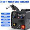 Viladepot Saldatrice semiautomatica Viladepot 3 in 1 senza gas MIG/MMA/Lift TIG MIG200 con filo animato flusso senza gas