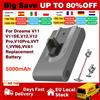 Aleaivy Batteria di ricambio originale per aspirapolvere portatile per Dreame 25.2V 5000mAh V11 V11SE V12 VVT1 VVN5 VVN6 VVA1 V12Pro