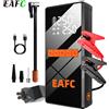 EAFC 2 in 1 pompa d'aria portatile per avviamento di emergenza per auto 150PSI compressore d'aria booster 1200A dispositivo di avviamento per auto gonfiatore per pneumatici automatico
