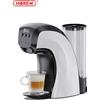 HiBREW Caffettiera a capsule 3 in 1 completamente automatica con modalità calda e fredda 20Bar Nespresso Dolce Gusto Caffè macinato Cappuccino H3B