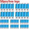 oeny 50 pz/lotto Chiavetta USB in metallo personalizzabile con logo, 2GB 1GB, Regali aziendali, USB 2.0 Flash Drive 128MB 512MB 4GB, Memory Stick USB promozionale