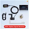 Junsun Antenna DAB+ con Adattatore USB per Autoradio, Antenna GPS per Android Compatibile con i Nostri Accessori DVD per Auto