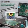 KUAIQU YIZHAN 48MP 4K Microscopio elettronico digitale per saldatura HD 1080P HDMI Fotocamera Software USB 1-150x Aggiornamento obiettivo Braccio articolato