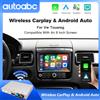 AUTOABC Wireless Carplay Android Auto per VW Touareg 7P RNS850 con schermo da 8 pollici 2011-2018 Mirroring Car Play AirPlay Multimedia