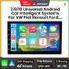 Junsun 7 9 10'' Autoradio universale CarPlay Android Auto per VW Fiat Renault Nissan Peugeot Ford Hyundai Kia Honda Toyota Seat Schermo IPS Lettore multimediale Sistemi intelligenti 2 Din Autoradio