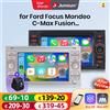 Junsun Autoradio Junsun 7" Wireless CarPlay Android Auto per Ford Focus Mondeo Fiesta Transit Kuga C-Max S-Max Galaxy, Sistema Multimediale Intelligente con Apple CarPlay Wireless, Schermo Touch IPS, Lettore