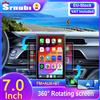 srnubi Lettore multimediale portatile da 7 pollici Schermo Carplay wireless Touch Screen Navigazione Supporto Bluetooth Schermo orizzontale/verticale