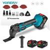 YOFIDRA 6 Marce 600W Oscillante Multi Strumenti Funzione Strumento 20000OPM Sega Elettrica Trimmer Pala per Makita 18V Batteria Spille