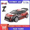 BEYONDSKY Hyper Go MJX 14303 1/14 RC Auto 4WD 65 km/h Fuoristrada Ad Alta Velocità Da Corsa 2.4G Telecomando Auto Camion Giocattolo Come Regalo