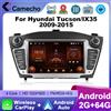 Camecho 2 + 64G Autoradio Per Hyundai Tucson/IX35 2009-2015 Lettore Multimediale Senza Fili Carplay Android Auto GPS Stereo Wifi RDS