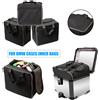WUMFIRE Borse per Moto BMW R1200GS Adv, Borse Interne Nere R1250 GS Adventure, Valigie per Moto